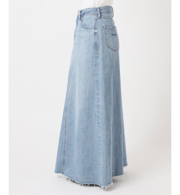 IENA「《予約》YANUK/ヤヌーク Flare Long Skirt スカート」|スカート|