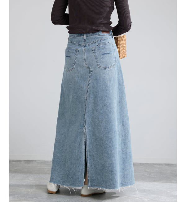 IENA「《予約》YANUK/ヤヌーク Flare Long Skirt スカート」|スカート|