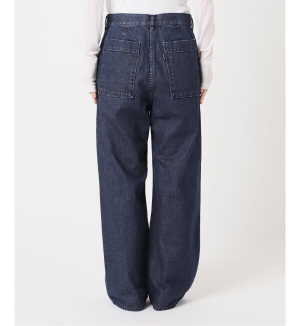 IENA「《予約》デニムベイカーパンツ」|デニム|
