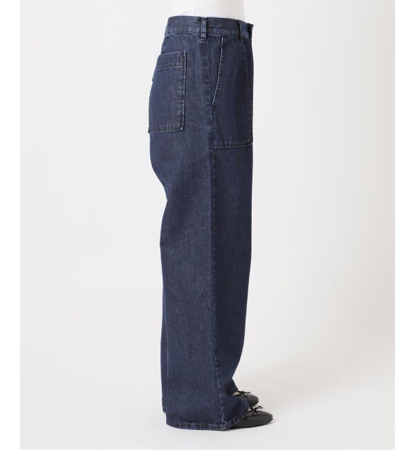 IENA「《予約》デニムベイカーパンツ」|デニム|