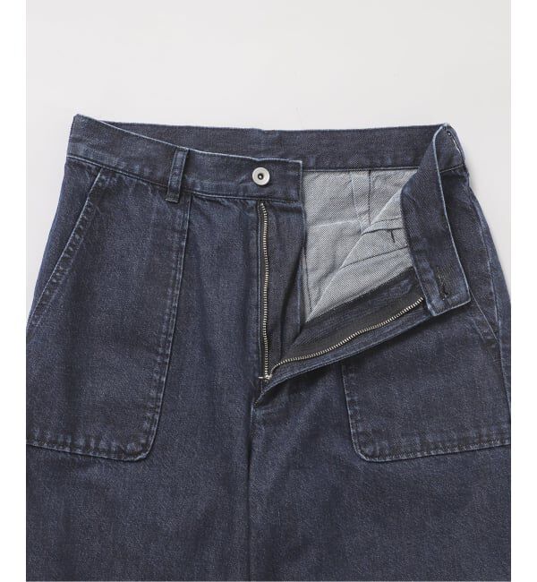 IENA「《予約》デニムベイカーパンツ」|デニム|