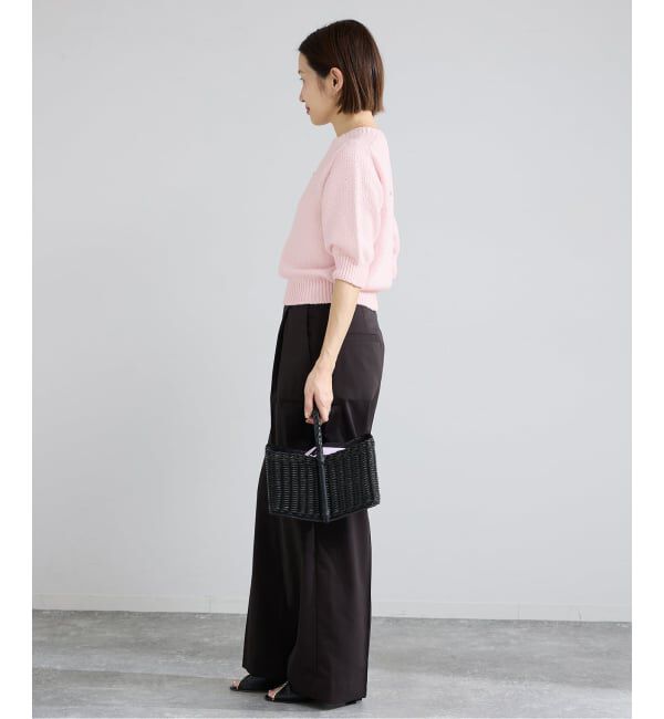 IENA「《予約》POLISHコットンプルオーバー」|ニット・セーター|