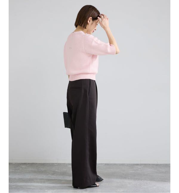 IENA「《予約》POLISHコットンプルオーバー」|ニット・セーター|