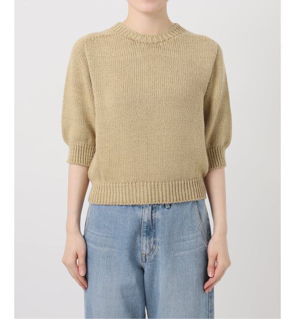 IENA「《予約》POLISHコットンプルオーバー」|ニット・セーター|