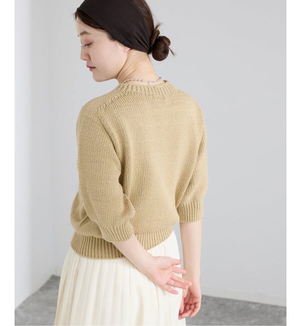 IENA「《予約》POLISHコットンプルオーバー」|ニット・セーター|