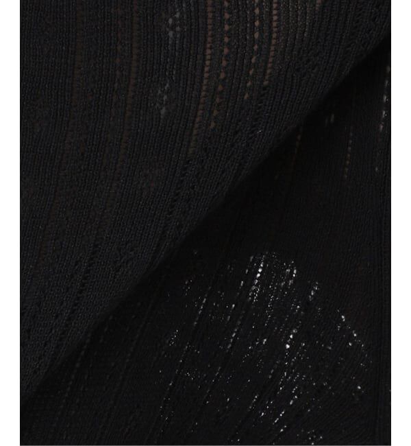 IENA「《予約》アイレットフリルニット」|ニット・セーター|