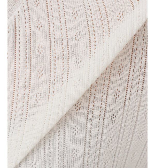 IENA「《予約》アイレットフリルニット」|ニット・セーター|