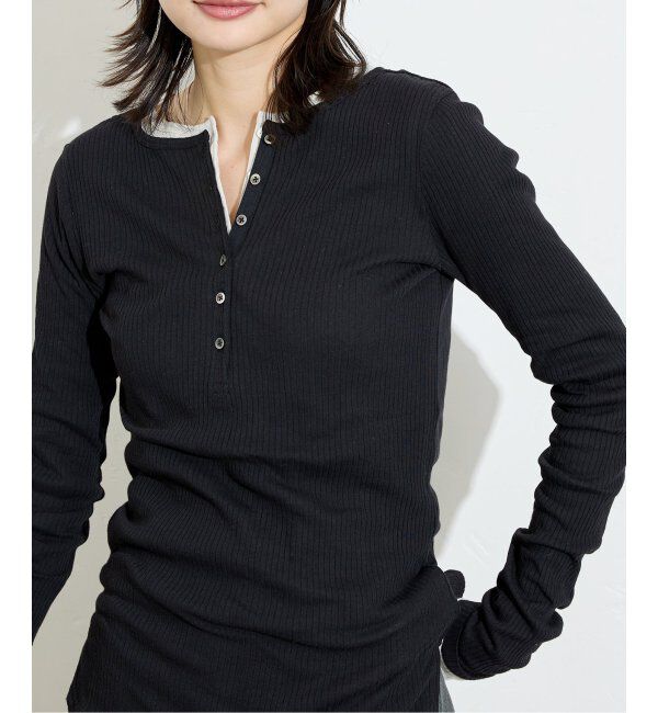 JOURNAL STANDARD「《追加》シアーテレコヘンリーネックプルオーバー」|Tシャツ・カットソー|