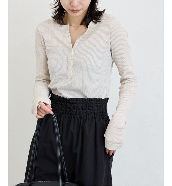 JOURNAL STANDARD「《追加》シアーテレコヘンリーネックプルオーバー」|Tシャツ・カットソー|