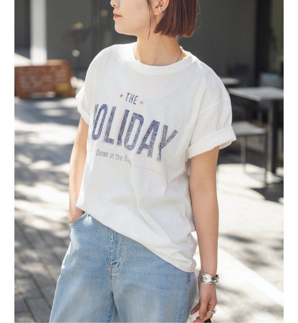 Spick and Span「THE HOLIDAY Tシャツ」|Tシャツ・カットソー|