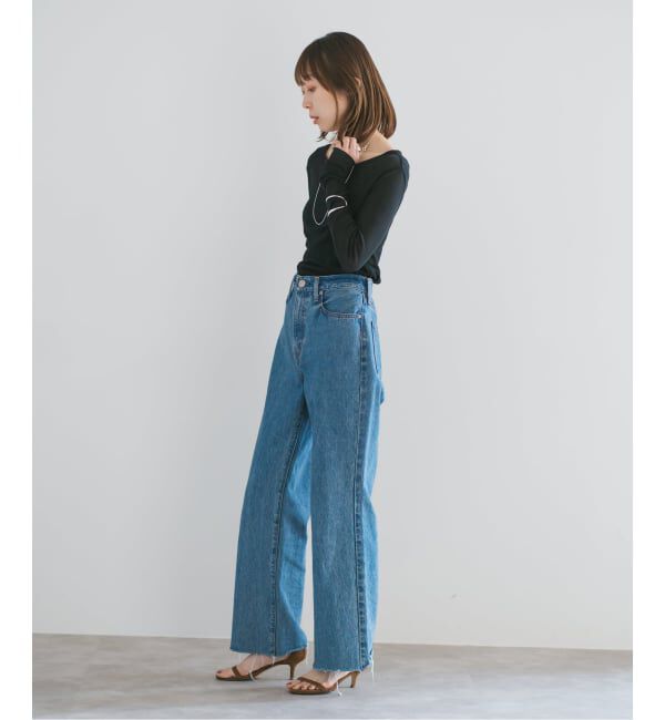 NOBLE「《追加3》シアーテレコロングスリーブプルオーバー」|Tシャツ・カットソー|