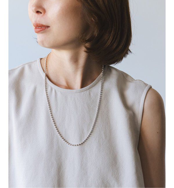 NOBLE「《追加4》in mood/インムード MULTIBALL CHAIN-necklace」|ネックレス|