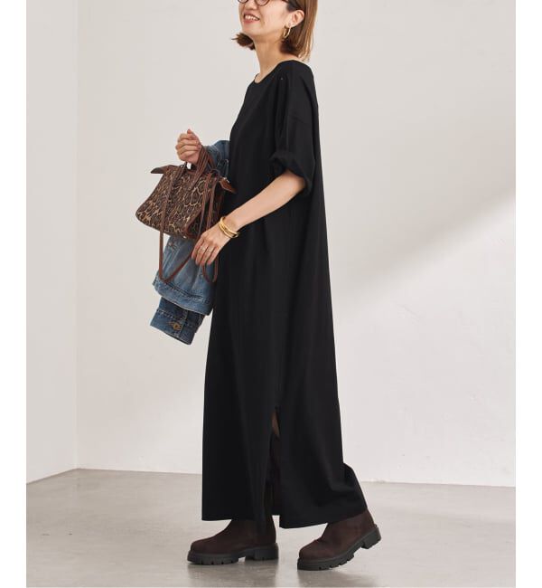 FRAMeWORK「≪一部店舗+WEB限定追加≫コットンジャージーマキシワンピース」|ワンピース|