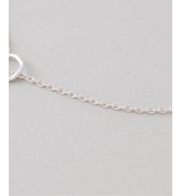 Spick and Span「《予約》【SAMH by LILAS】クオーツTバーアズキチェーンネックレス SV」|ネックレス|