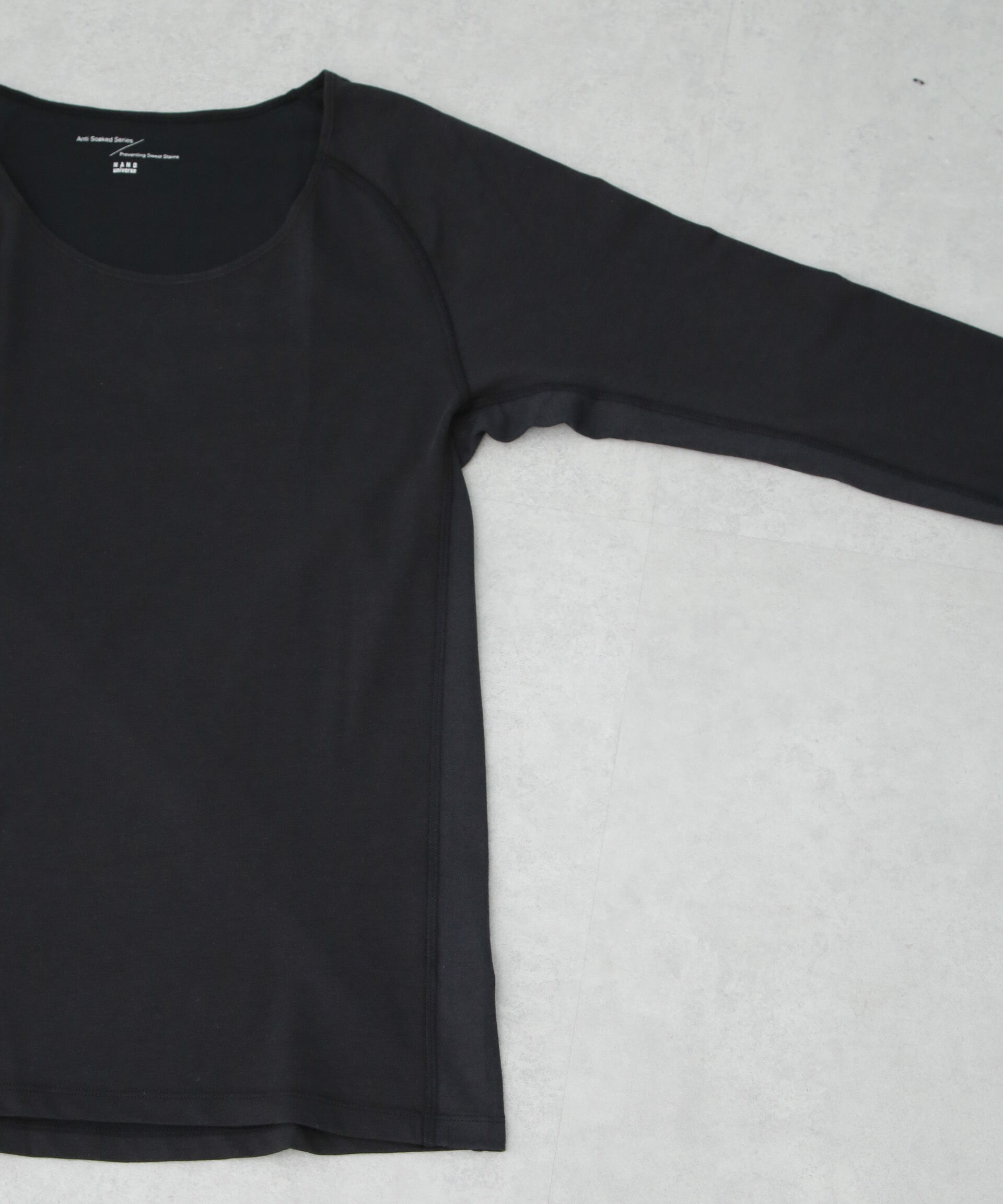 nano･universe「Anti Soaked(R)Plus インナーTシャツ 長袖」|Tシャツ・カットソー|