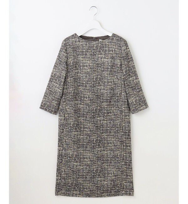 自由区「プリントジャガードストレッチ  ワンピース」|ワンピース|