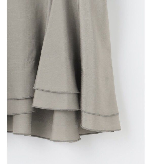 自由区「【洗える】ソフトリネンペプラム ブラウス」|シャツ・ブラウス|