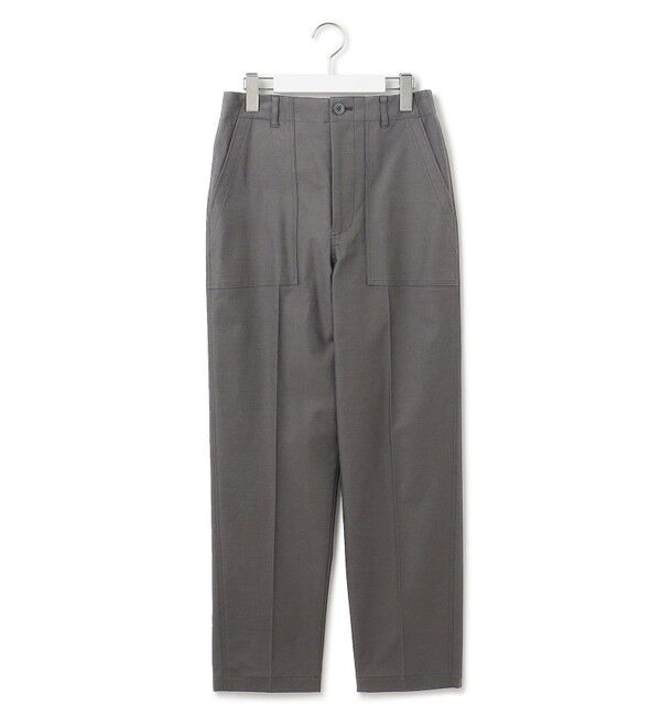 23区「【SLOW/洗える】バックサテンストレッチ ベイカーパンツ」|その他|