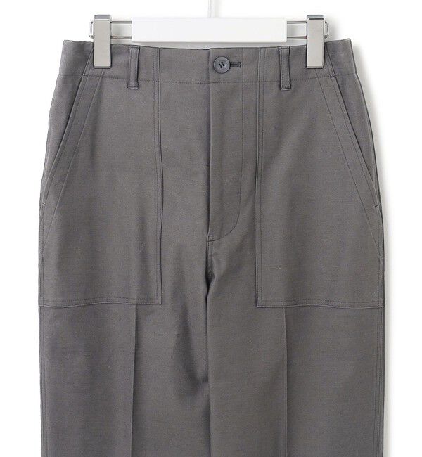 23区「【SLOW/洗える】バックサテンストレッチ ベイカーパンツ」|その他|