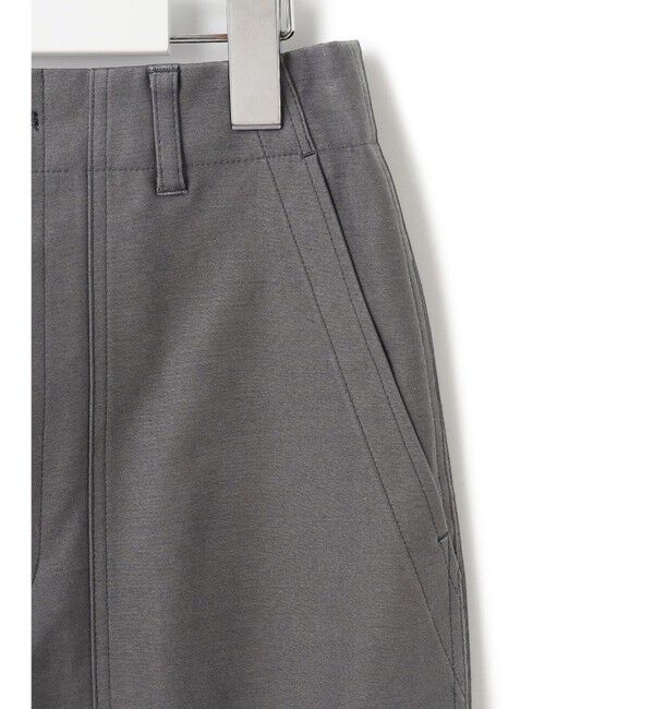 23区「【SLOW/洗える】バックサテンストレッチ ベイカーパンツ」|その他|