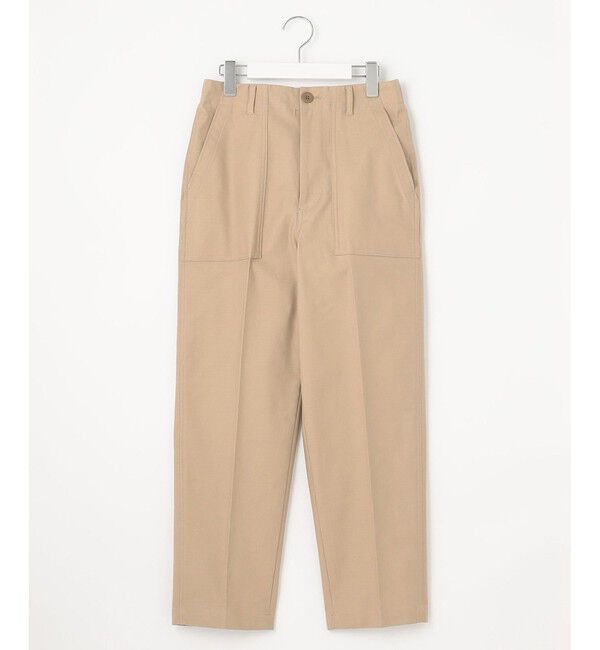 23区「【SLOW/洗える】バックサテンストレッチ ベイカーパンツ」|その他|