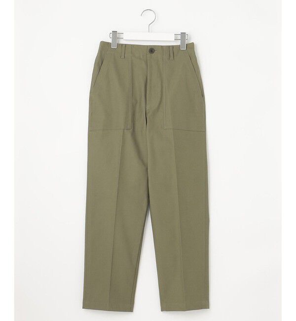 23区「【SLOW/洗える】バックサテンストレッチ ベイカーパンツ」|その他|