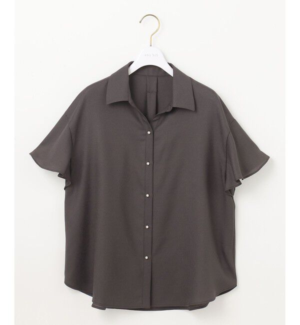 any SiS「【速乾・接触冷感】スムージーポリエステル シャツ ブラウス」|シャツ・ブラウス|