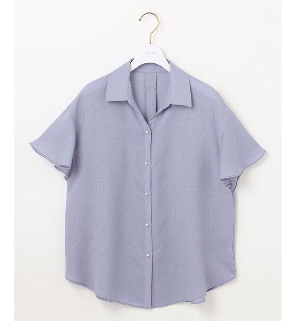 any SiS「【速乾・接触冷感】スムージーポリエステル シャツ ブラウス」|シャツ・ブラウス|