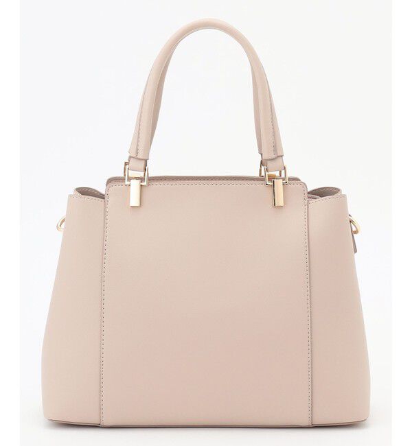 any SiS「【2WAY】ノーブルミディ トートバッグ」|ハンドバッグ|ベージュ