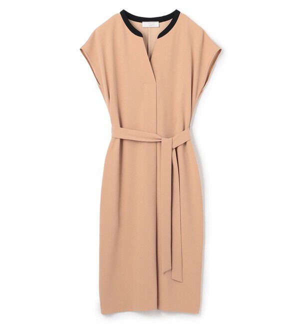 BEIGE,「【L-size】CINDY / Vネックワンピース」|ワンピース|