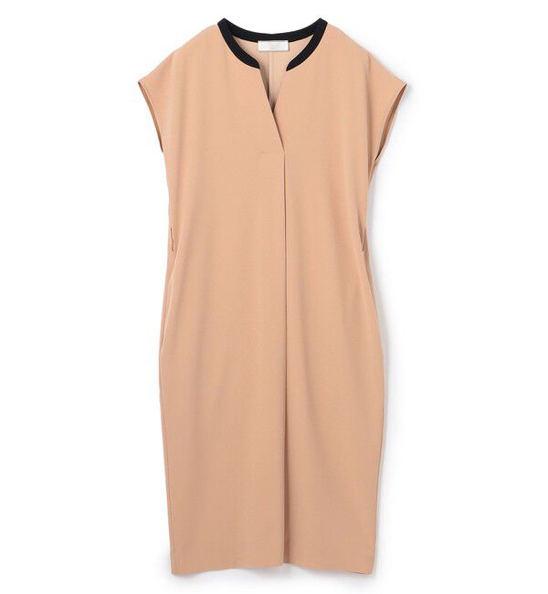 BEIGE,「【L-size】CINDY / Vネックワンピース」|ワンピース|