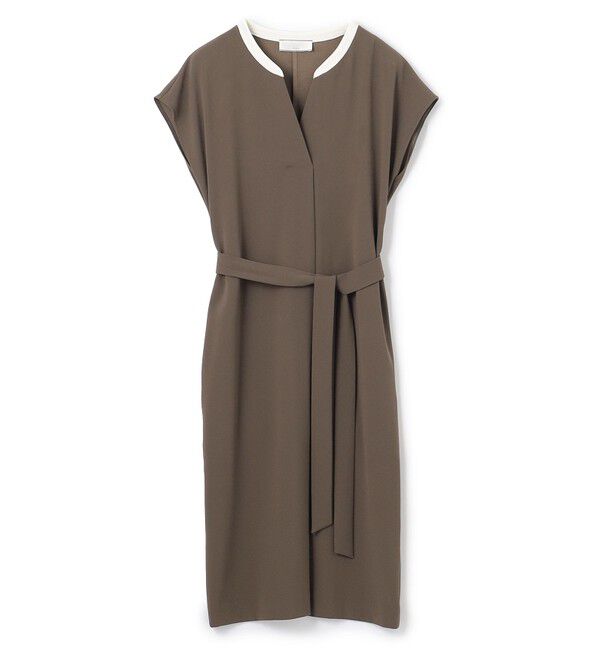 BEIGE,「【L-size】CINDY / Vネックワンピース」|ワンピース|