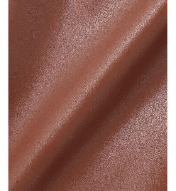 BEIGE,「DUPHOT / フェイクレザースカート」|スカート|