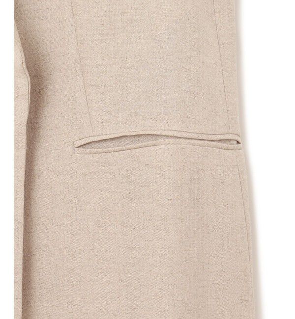 BEIGE,「CAROLE / ロングテーラードジレ」|ベスト・ジレ|