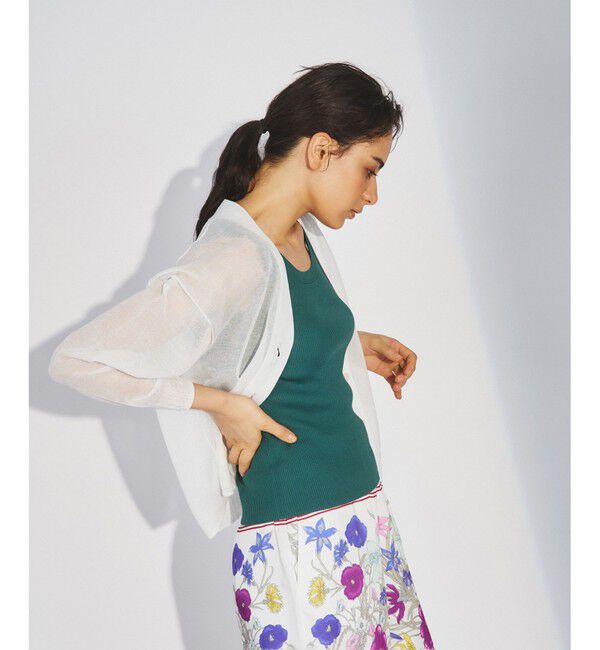 Diagram「シアーVネックニットカーディガン」|カーディガン|