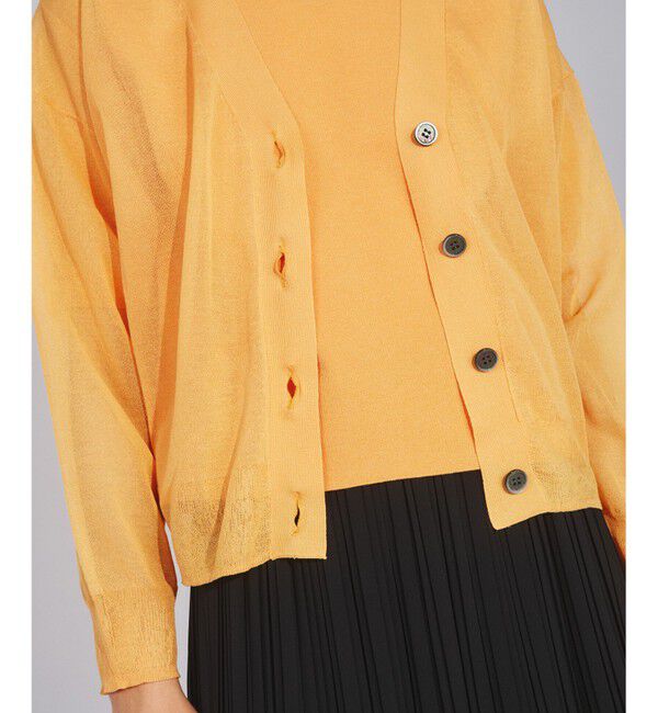 Diagram「シアーVネックニットカーディガン」|カーディガン|