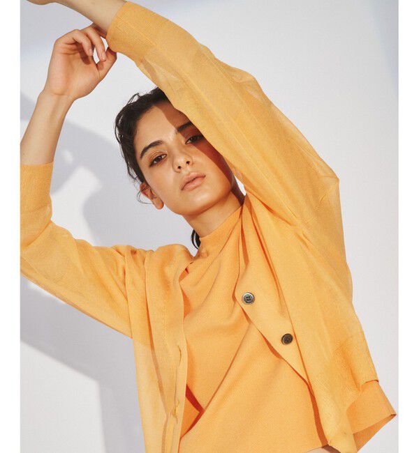 Diagram「シアーVネックニットカーディガン」|カーディガン|