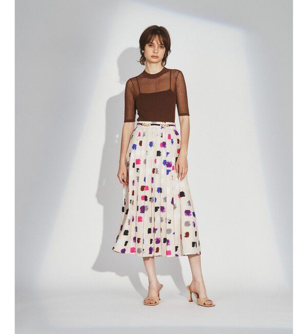 Diagram「シアーリブクルーニットトップ」|Tシャツ・カットソー|