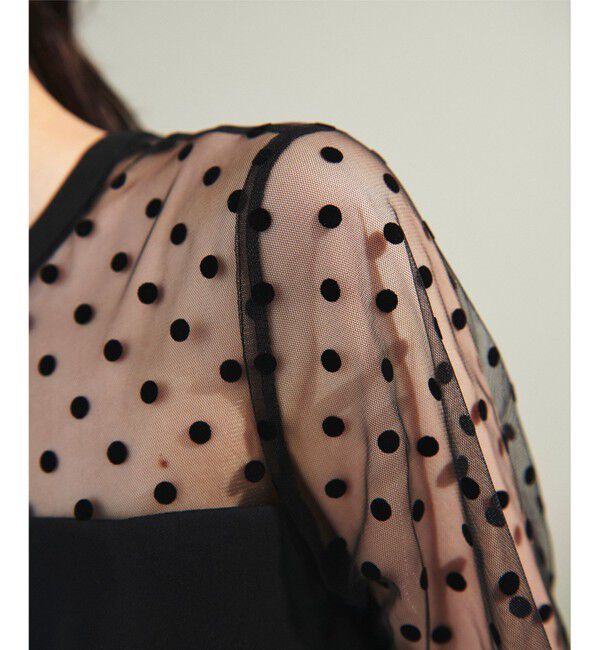 Grace Class「ドットチュールサロペット」|オールインワン|