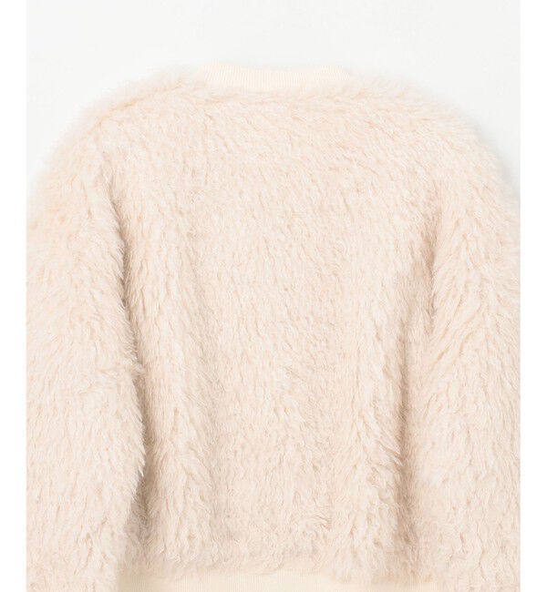 Diagram「フェイクファーニットカーディガン」|カーディガン|