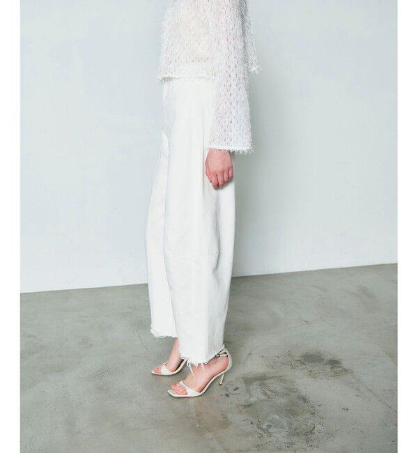 Diagram「切替ボリュームデニム」|デニム|ホワイト