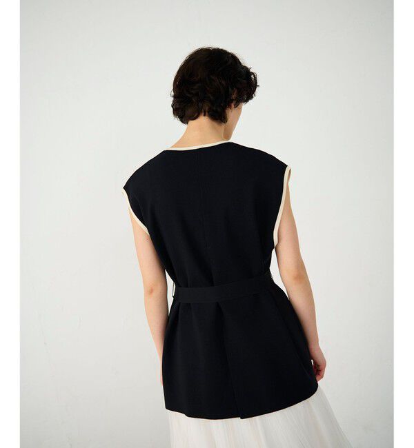 Diagram「バイカラーニットベスト」|ベスト・ジレ|