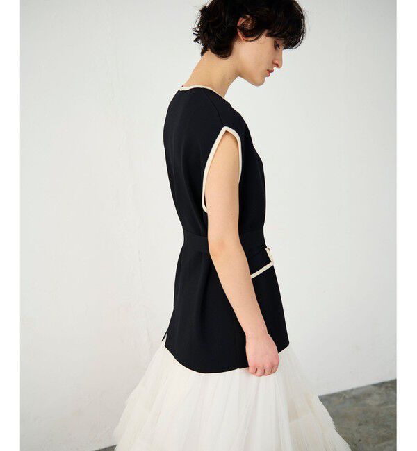 Diagram「バイカラーニットベスト」|ベスト・ジレ|