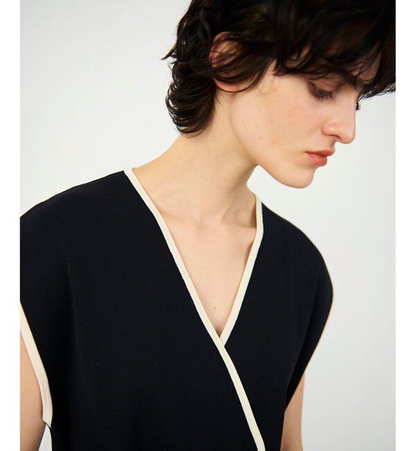 Diagram「バイカラーニットベスト」|ベスト・ジレ|