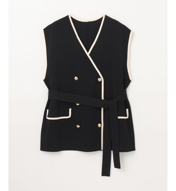 Diagram「バイカラーニットベスト」|ベスト・ジレ|