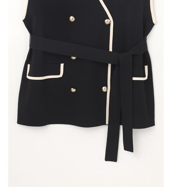 Diagram「バイカラーニットベスト」|ベスト・ジレ|