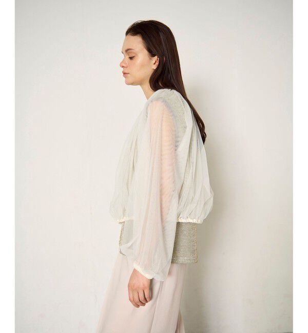 Diagram「ギャザーチュールブルゾン」|ブルゾン・スタジャン|