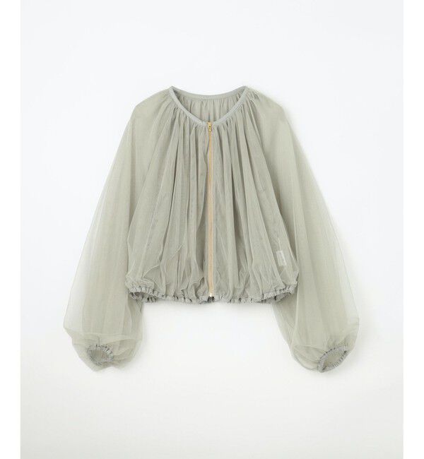 Diagram「ギャザーチュールブルゾン」|ブルゾン・スタジャン|