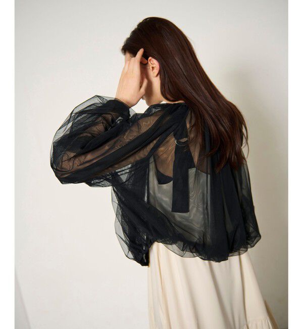 Diagram「ギャザーチュールブルゾン」|ブルゾン・スタジャン|