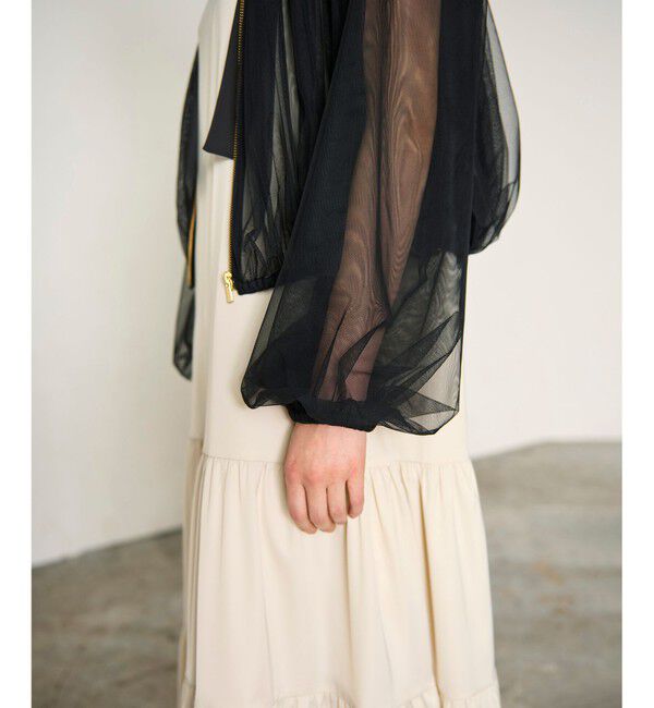 Diagram「ギャザーチュールブルゾン」|ブルゾン・スタジャン|